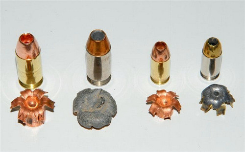 Đạn đầu rỗng trước và sau khi bắn trúng mục tiêu. Ảnh: Wikipedia. 5 vu khi giet nguoi bi cam su dung trong chien tranh