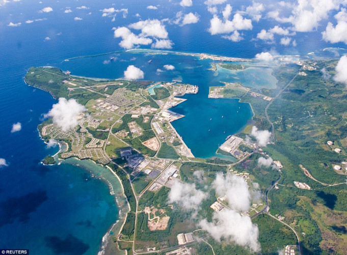 kham pha dao quan su guam cua my dang bi trieu tien cho vao tam ngam