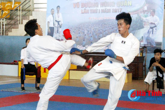 clb karatedo trung tam tdtt ha tinh gianh giai nhat toan doan