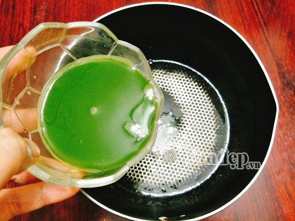 chieu oi buc lam thach sua dua tra xanh ngot mat thuong thuc thoi