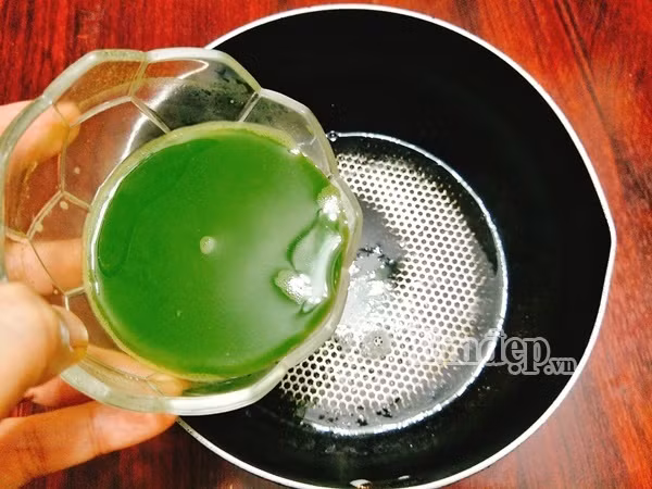 chieu oi buc lam thach sua dua tra xanh ngot mat thuong thuc thoi