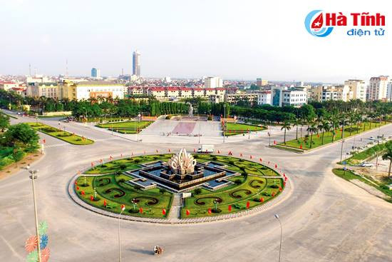 tp ha tinh hon 2 nghin ty dong xay dung do thi loai ii