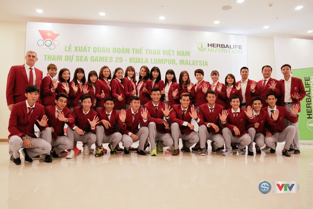 le xuat quan doan the thao viet nam tham du sea games 29