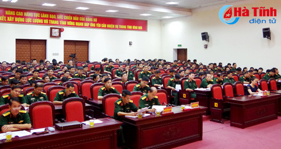 dang uy quan su tinh quan triet trien khai nghi quyet trung uong 5