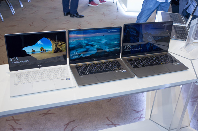 lg gram laptop nhe nhat the gioi gia 24 5 trieu dong