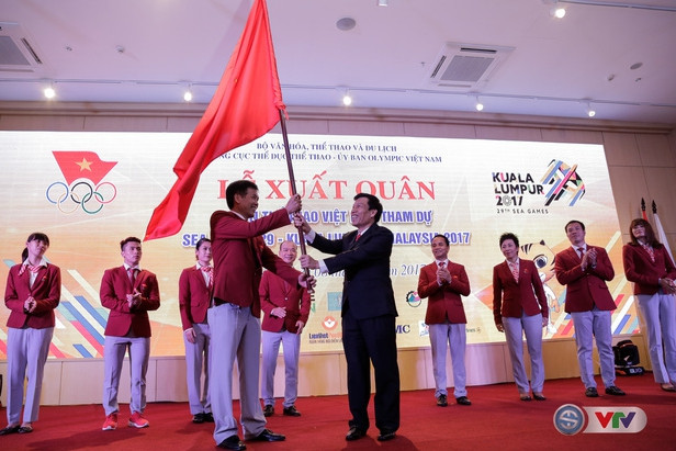 le xuat quan doan the thao viet nam tham du sea games 29