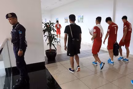 siet chat an ninh tai dai ban doanh cua doi u22 viet nam