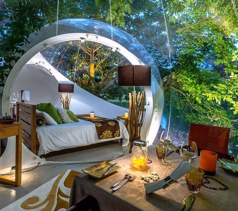 8 khách sạn bong bóng độc đáo thu hút người yêu du lịch