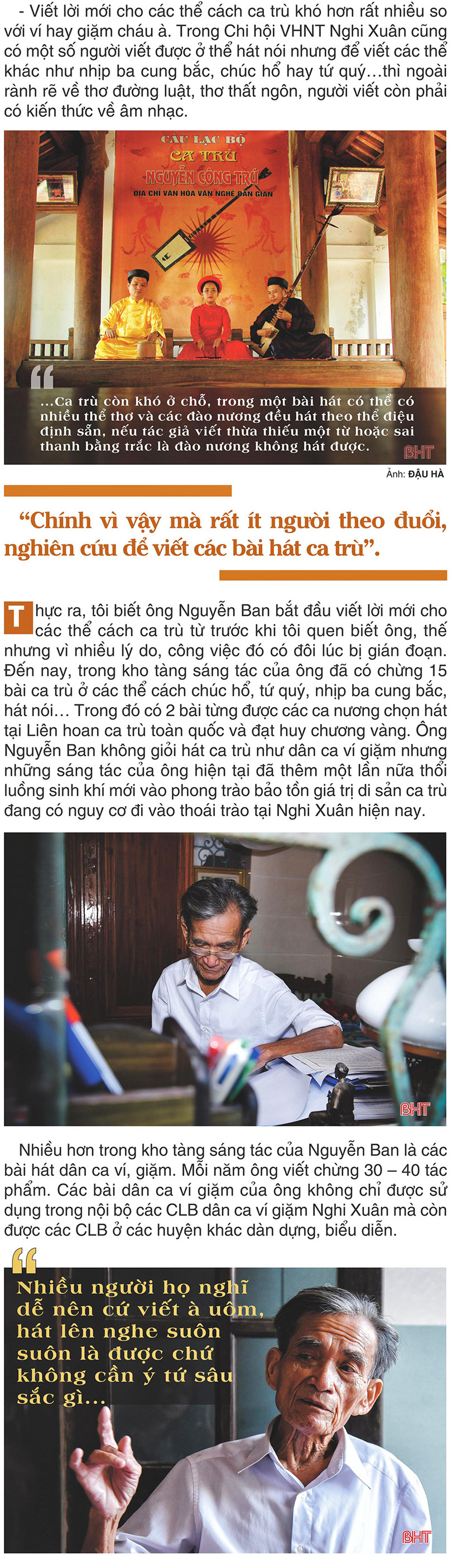 Người đảng viên say mê bảo tồn văn hoá truyền thống