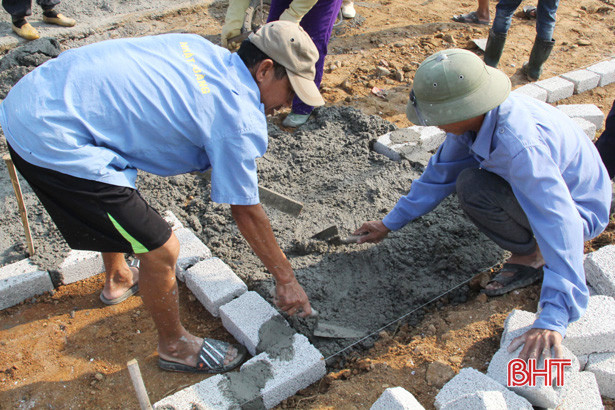 30 ngày cao điểm, Xuân Thành quyết về đích NTM kiểu mẫu vào cuối năm