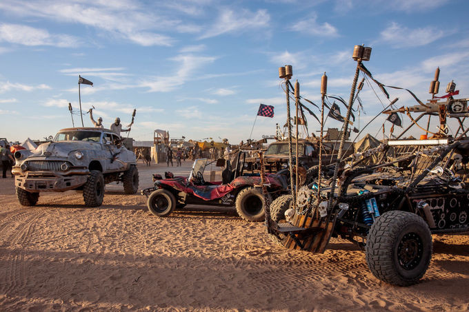 Lễ hội độc nhất thế giới cho của những xe quát đản