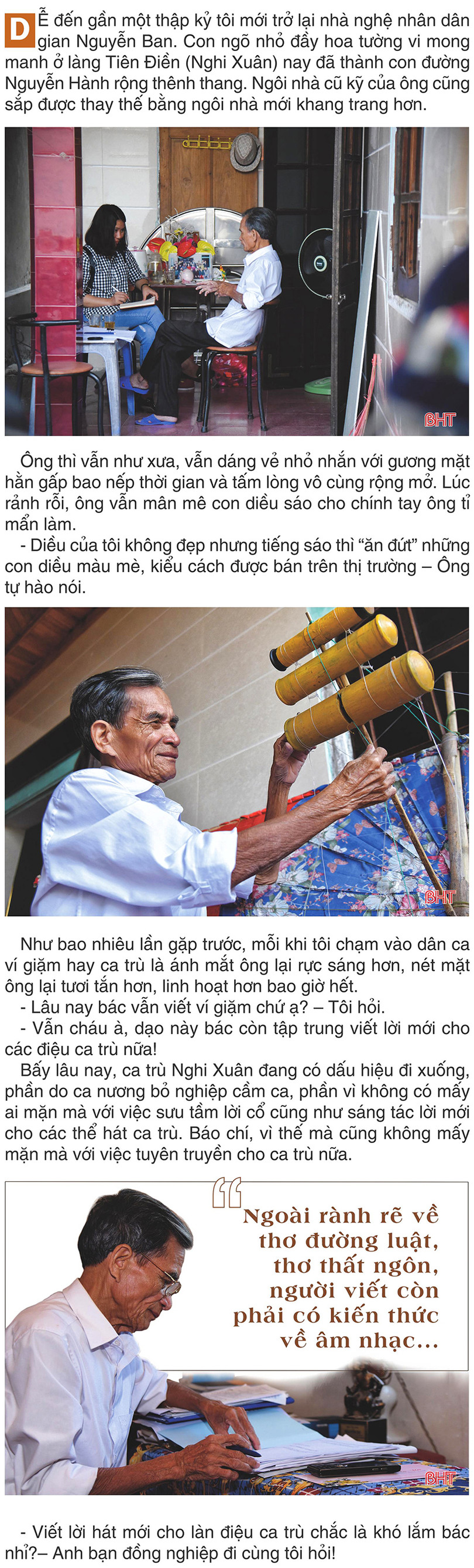 Người đảng viên say mê bảo tồn văn hoá truyền thống