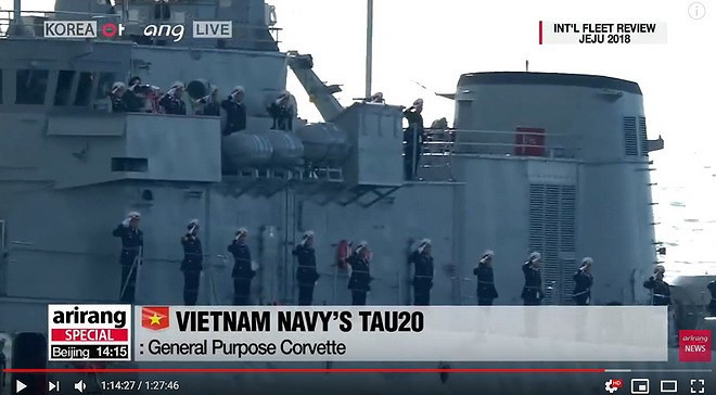 Hàn Quốc chuyển giao tàu Yeosu cho Việt Nam ngay tại lễ duyệt binh