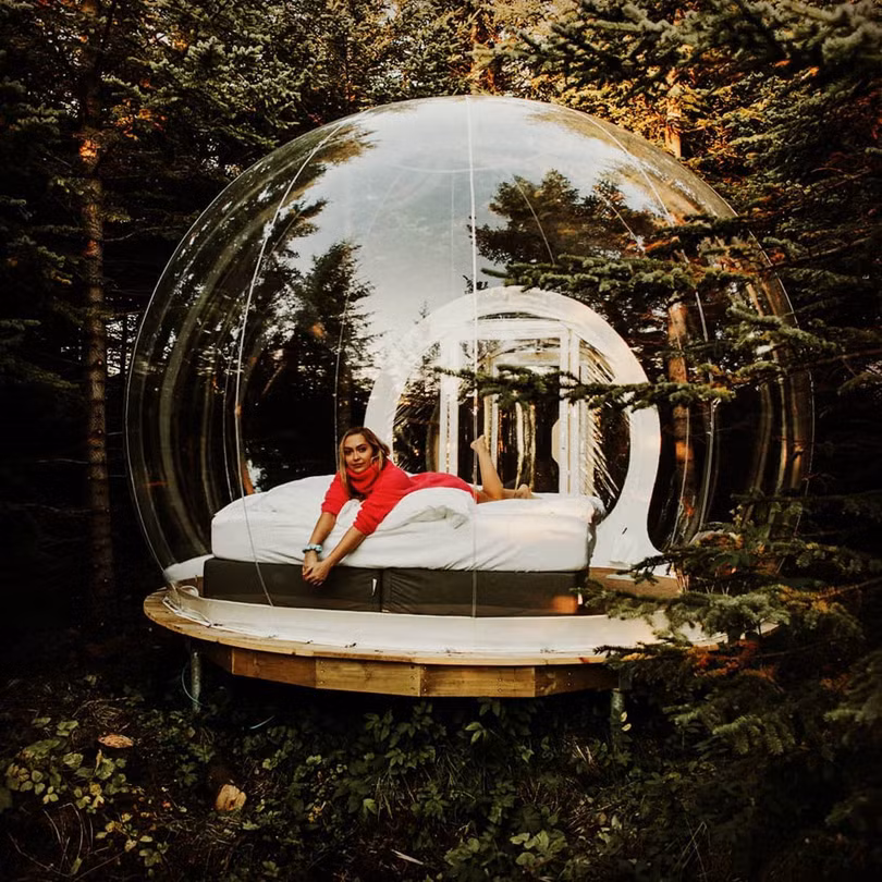 8 khách sạn bong bóng độc đáo thu hút người yêu du lịch