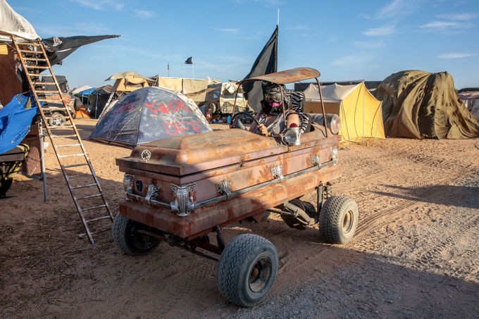 Lễ hội độc nhất thế giới cho của những xe quát đản