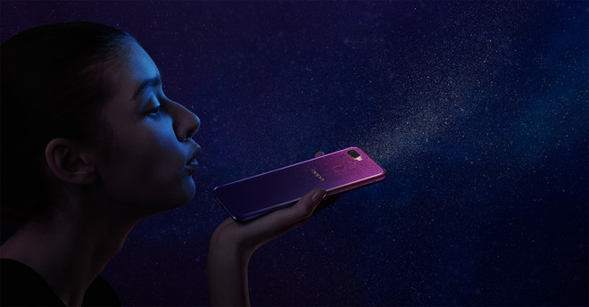 Oppo tung phiên bản F9 đặc biệt với sắc tím hình ảnh 1 Oppo tung phiên bản F9 đặc biệt với sắc tím