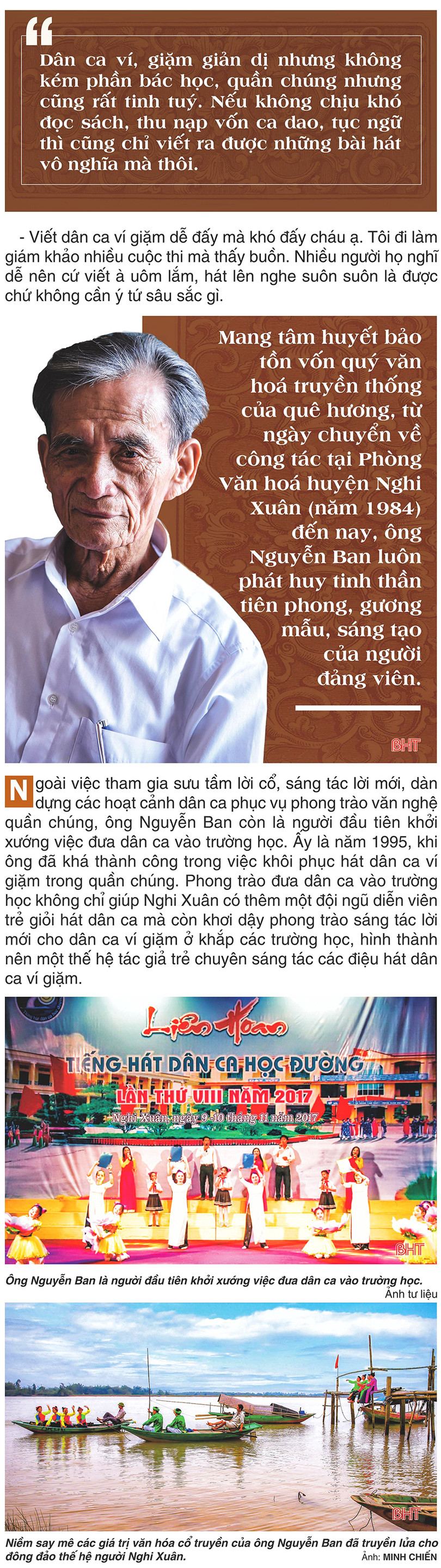 Người đảng viên say mê bảo tồn văn hoá truyền thống