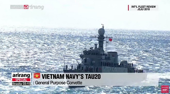 Hàn Quốc chuyển giao tàu Yeosu cho Việt Nam ngay tại lễ duyệt binh