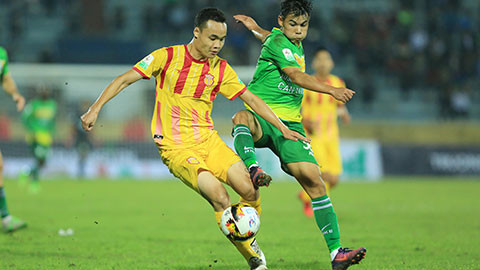 Trận play-off giành suất dự V.League 2019 sẽ diễn ra trên sân Vinh