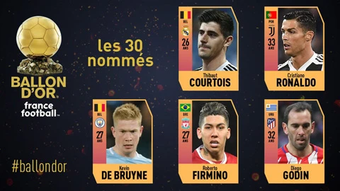 30 ứng viên Quả bóng Vàng 2018: Modric sáng giá nhất