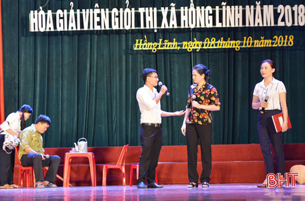 Phường Nam Hồng nhất hội thi Hòa giải viên giỏi thị xã Hồng Lĩnh