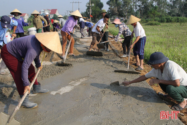 30 ngày cao điểm, Xuân Thành quyết về đích NTM kiểu mẫu vào cuối năm