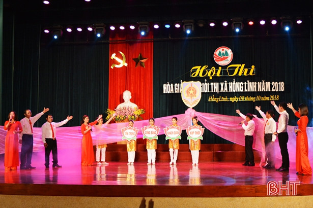 Phường Nam Hồng nhất hội thi Hòa giải viên giỏi thị xã Hồng Lĩnh