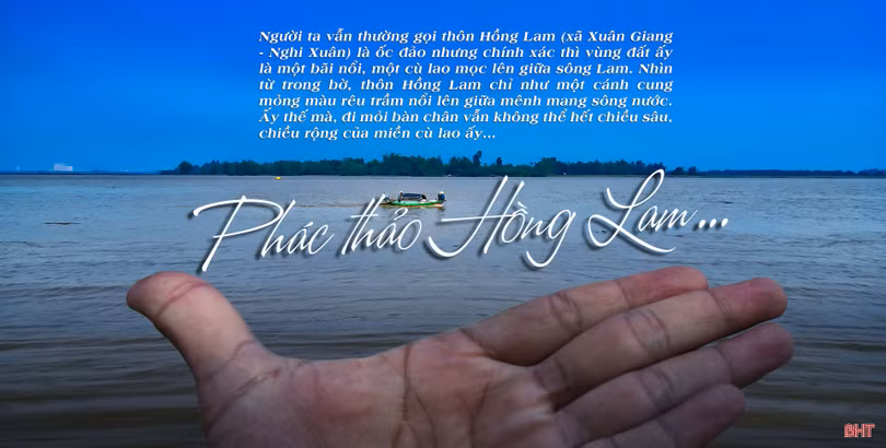 Phác thảo Hồng Lam…