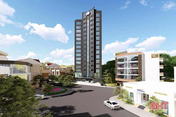 Cất nóc dự án chung cư Winhouse Hàm Nghi - Hà Tĩnh