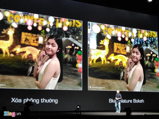 Bphone 3 ra mắt - màn hình viền mỏng, camera AI, chặn tin nhắn rác