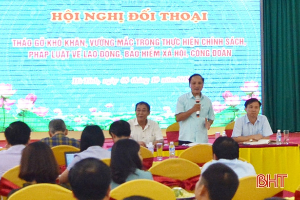 Tháo gỡ vướng mắc trong thực hiện chính sách, pháp luật về lao động