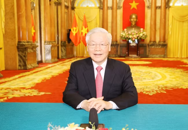 Tổng Bí thư Nguyễn Phú Trọng trả lời phỏng vấn nhân dịp năm mới 2022