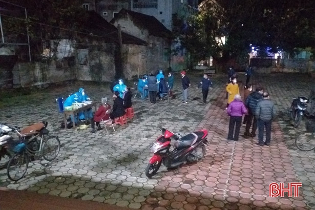 Tập trung truy vết, cách ly y tế tạm thời các thôn ở xã Thạch Kim