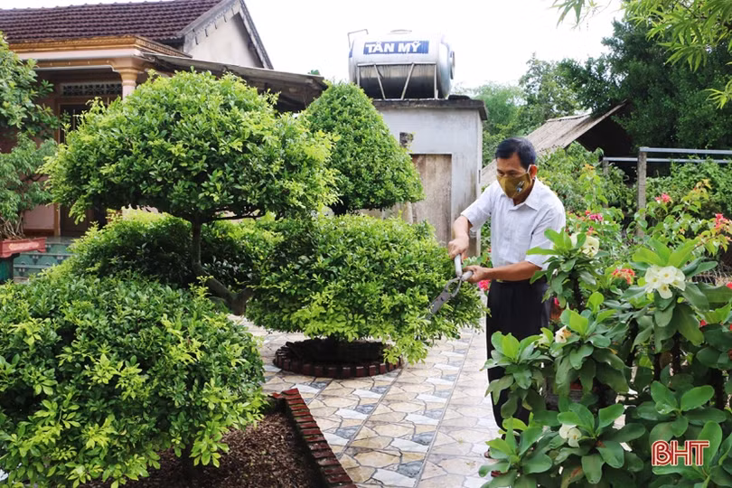 Từng tổ liên gia, hộ gia đình ở Vũ Quang linh hoạt xây dựng nông thôn mới