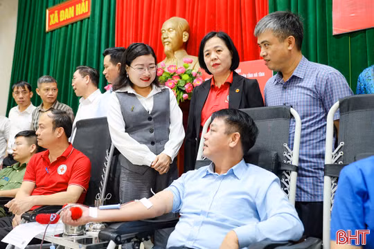 Hơn 600 người tham gia "Hiến máu đầu xuân - nhân lên hạnh phúc"