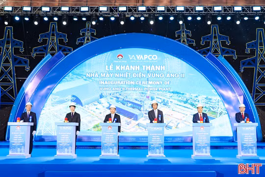 Khánh thành Nhà máy Nhiệt điện Vũng Áng II
