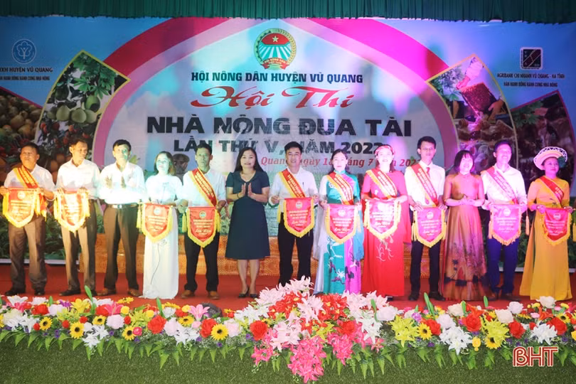 Thọ Điền nhất Hội thi Nhà nông đua tài huyện Vũ Quang