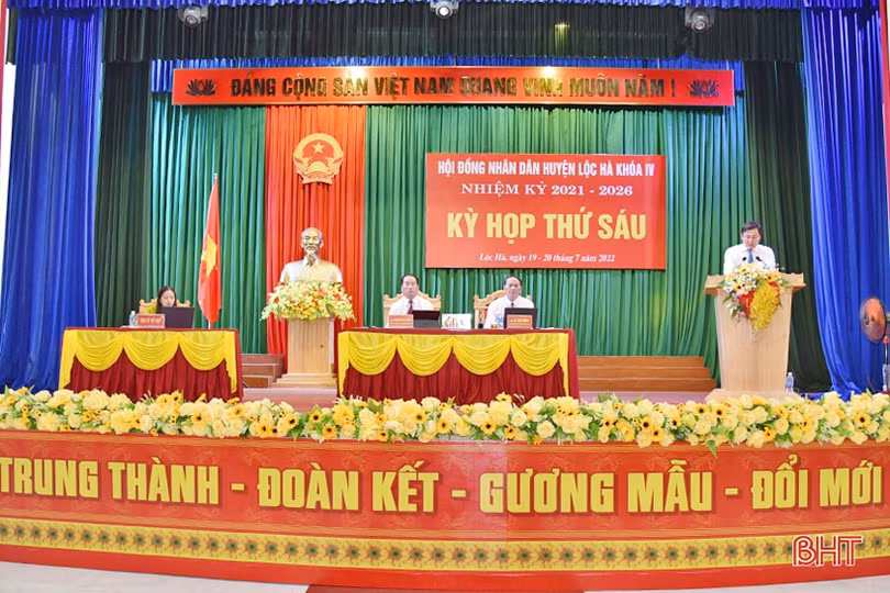 HĐND huyện Lộc Hà bàn giải pháp thực hiện nhiệm vụ 6 tháng cuối năm