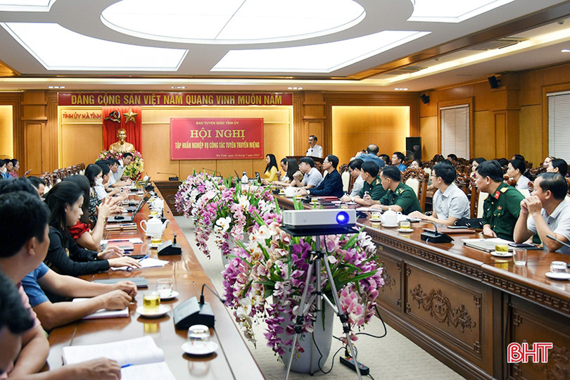 Nâng cao kỹ năng tuyên truyền miệng cho báo cáo viên, tuyên truyền viên Hà Tĩnh