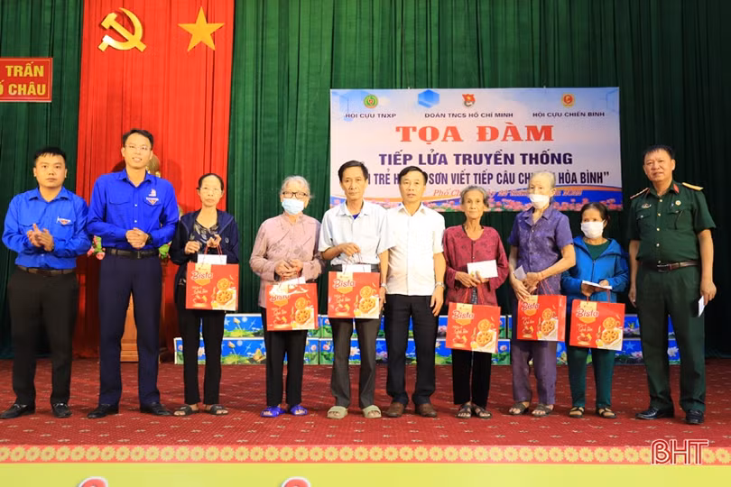 Tuổi trẻ Hương Sơn tổ chức các hoạt động tri ân những người có công với cách mạng