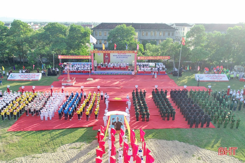 Khai mạc Đại hội thể dục thể thao huyện Lộc Hà lần thứ IV