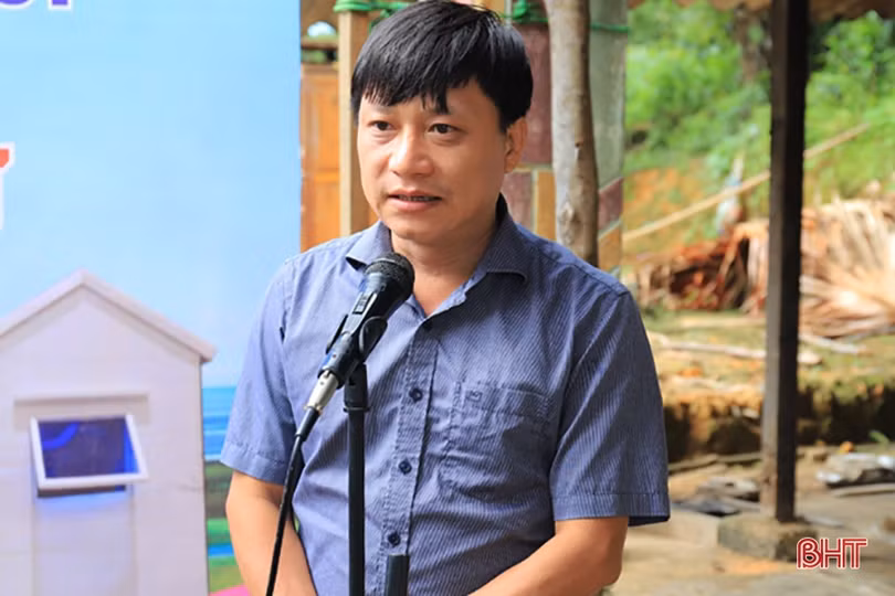 Khởi công xây nhà ở cho hộ chính sách ở Hương Sơn