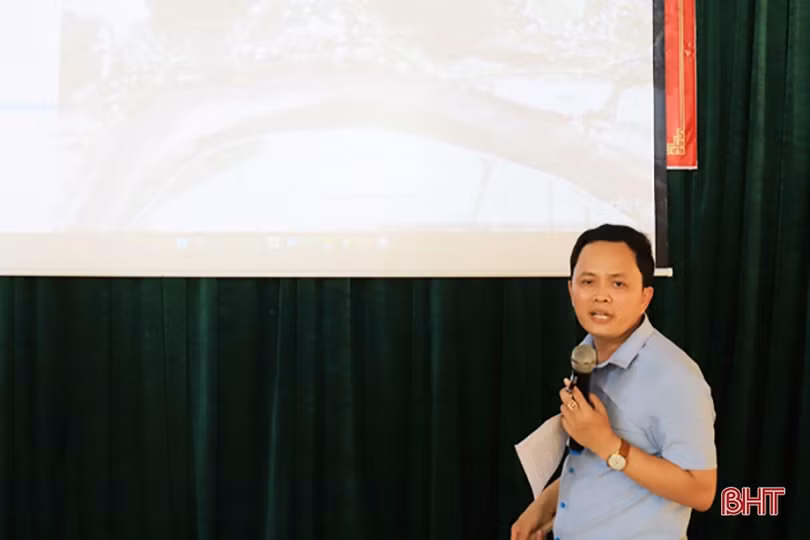 Hương Sơn lấy ý kiến dân cư 5 xã về dự án nâng cấp đường hơn 1.000 tỷ