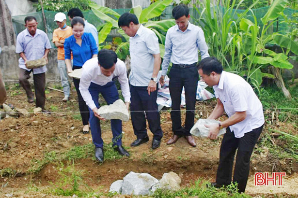 Lộc Hà triển khai xây dựng nhà thờ cúng các liệt sỹ