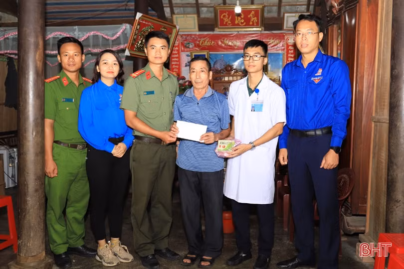 Tuổi trẻ Hương Sơn tổ chức các hoạt động tri ân những người có công với cách mạng