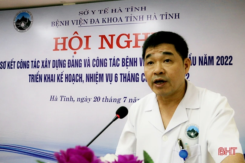 Tiếp tục nỗ lực xây dựng BVĐK tỉnh Hà Tĩnh phát triển toàn diện