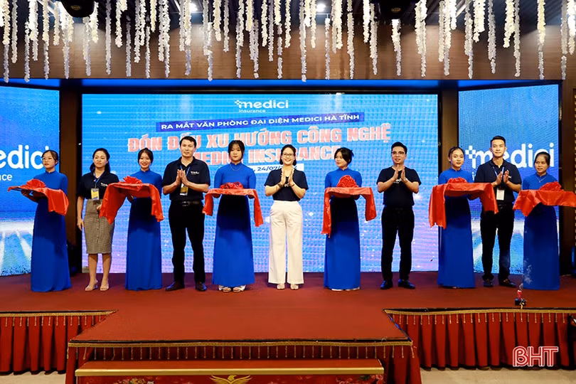 Medici Insurance khai trương văn phòng - phát triển đội ngũ phân phối bảo hiểm ứng dụng công nghệ tại Hà Tĩnh