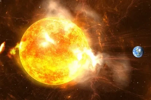 Hôm nay Trái Đất có bão Mặt Trời, làm gì bảo vệ sức khỏe?