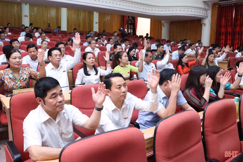 Thông báo kết quả Kỳ họp thứ 8 HĐND tỉnh Hà Tĩnh khoá XVIII