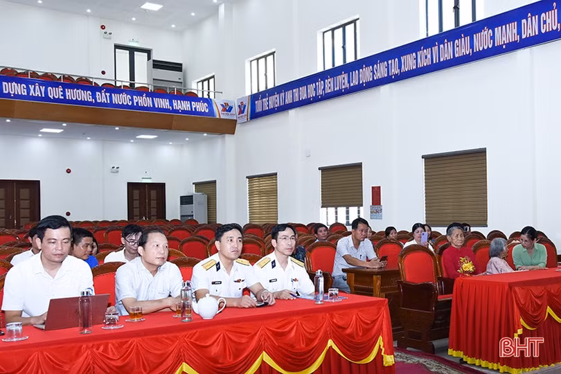 Tổng Công ty Tân Cảng Sài Gòn tri ân người có công ở Hà Tĩnh